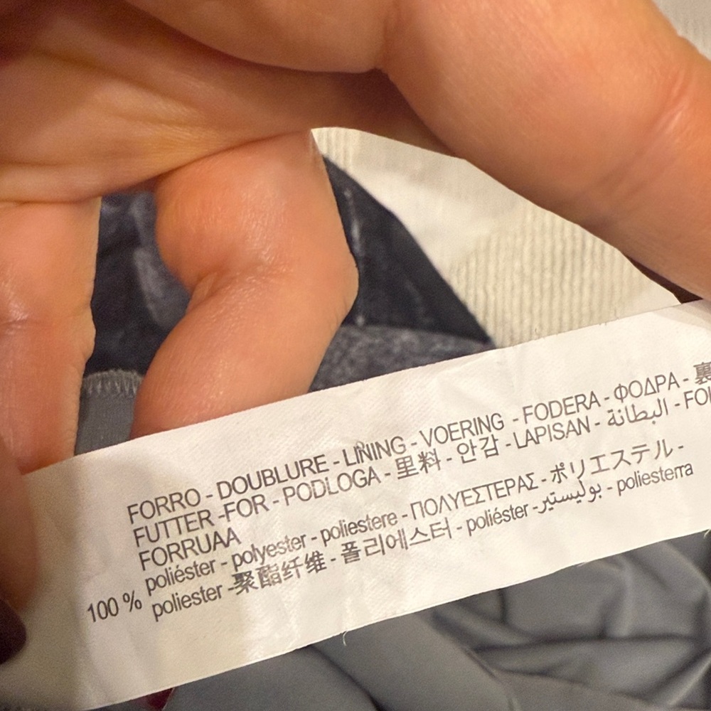 Zara Patchwork Looking Like Denim Maxi Dress - Bl… - image 3